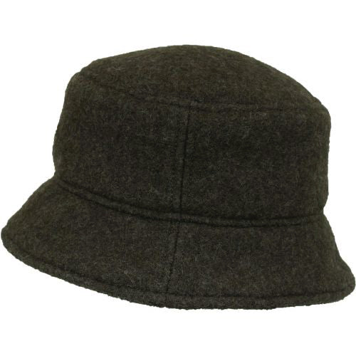 Tilburg Boiled Wool Crusher Hat | Fleece Ear Cover | Made in