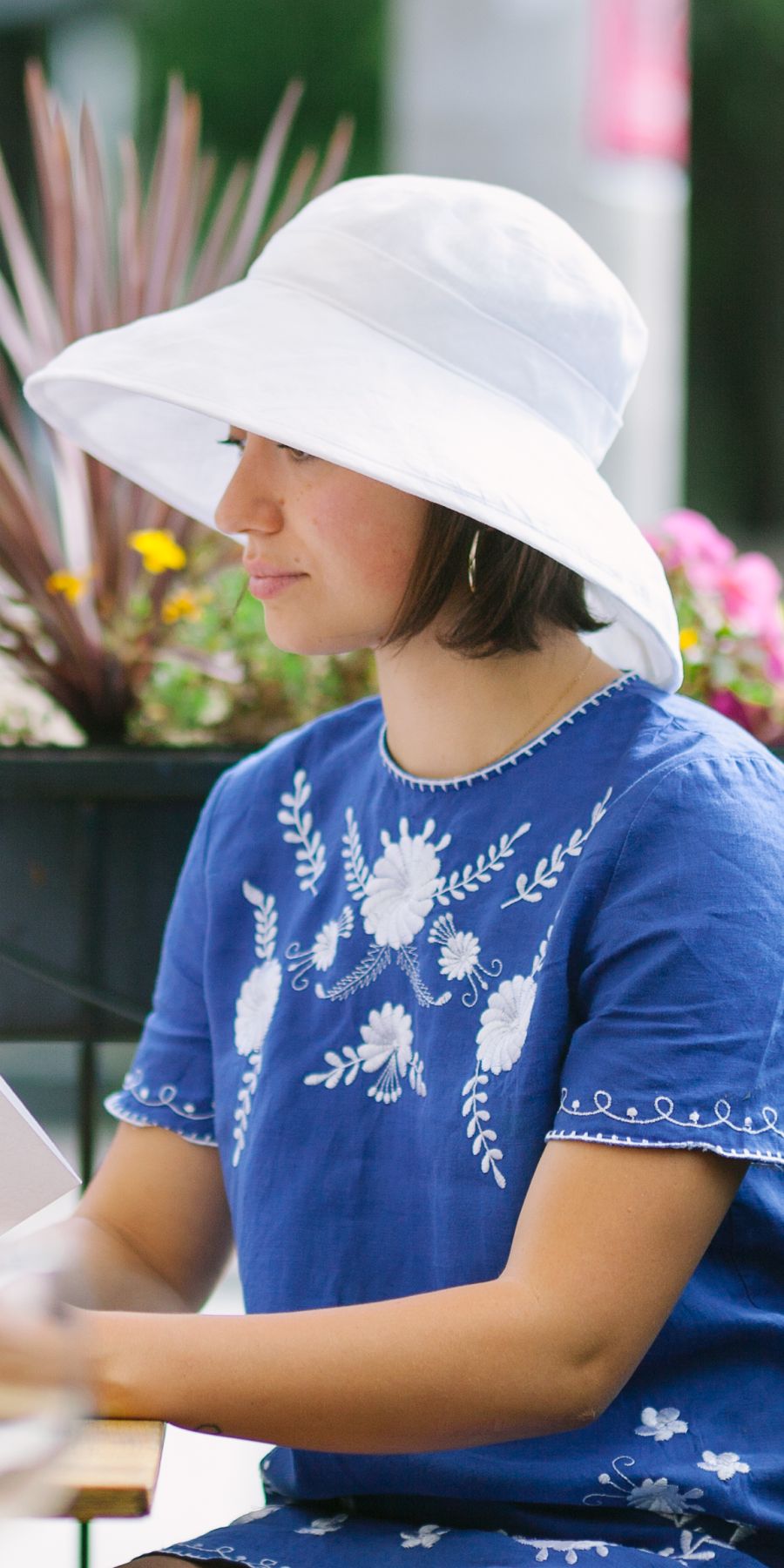 Lightweight linen hats by Puffin Gear are cool on the hottest of days and provide UPF50+ sunprotection.  Choose from wide brims for maximum sun protection or narrow brim bucket hats. Made in Canada. UPF50 Sun Protection.
