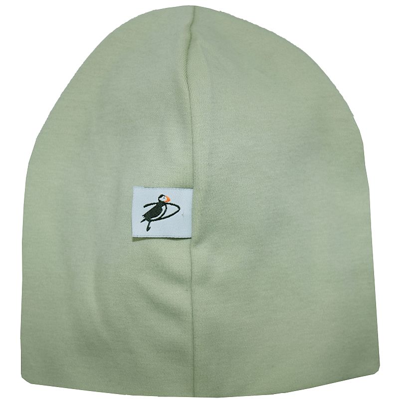 Puffin Gear Infant, Preemie and Toddler Organic Cotton Beanie-Made in Canada-Sage