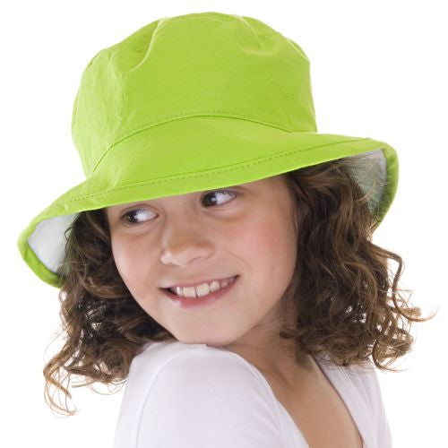 CHILDREN'S SUN PROTECTION HATS - ORGANIC COTTON SOLIDS