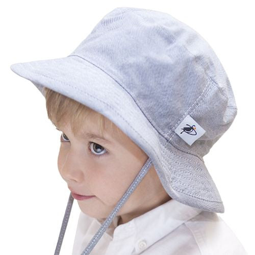 CHILDREN'S SUN PROTECTION HATS - OXFORD COTTON