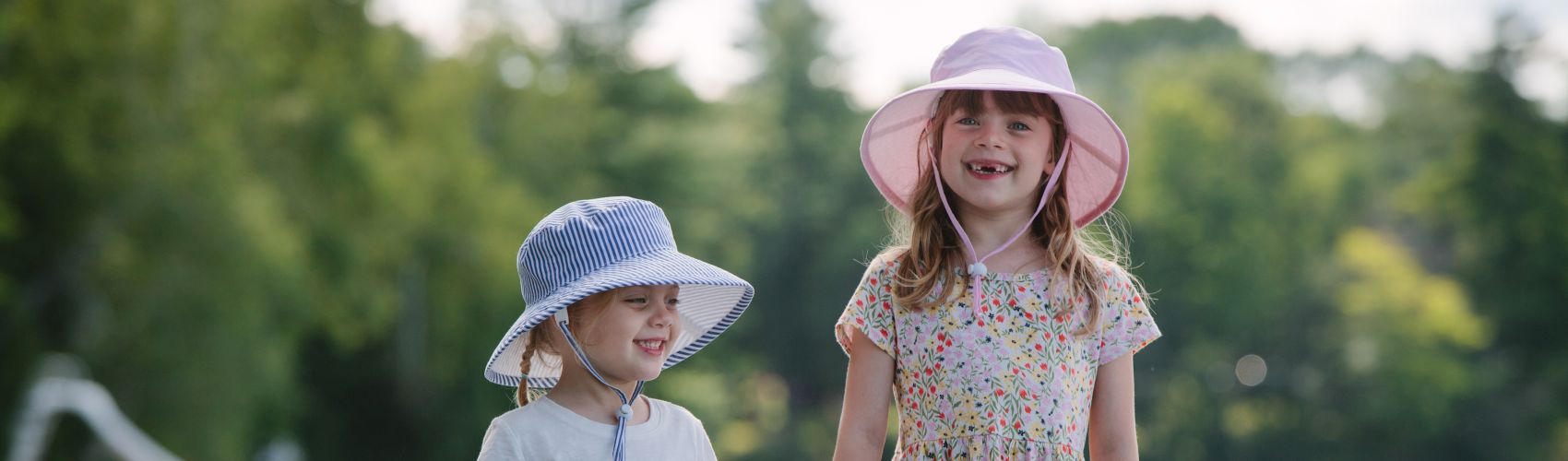 Puffin Gear Kids UPF50 Wide Brim Sun Protection Hats-Made in Canada