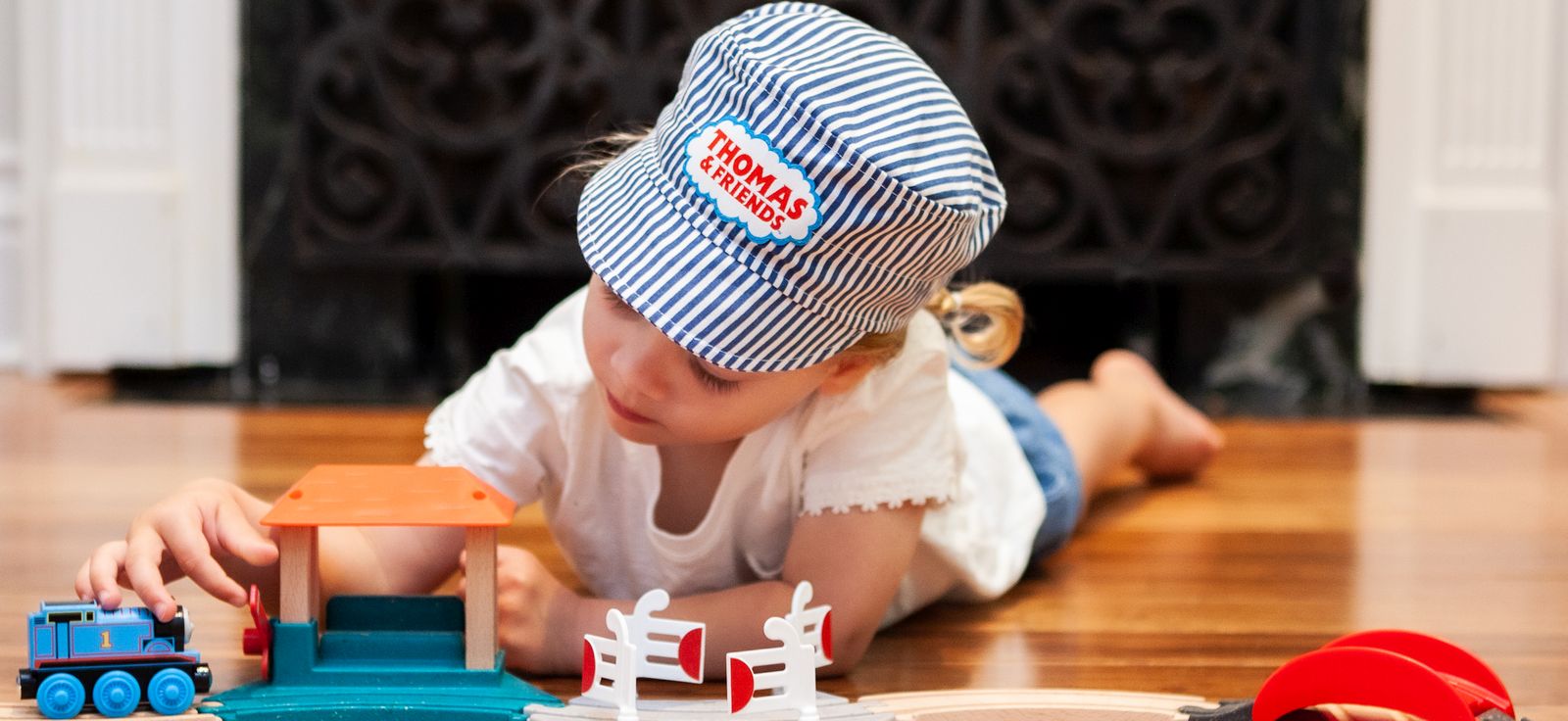 Thomas & Friends Engineer Cap for Imaginative Play-Made in Canada by Puffin Gear