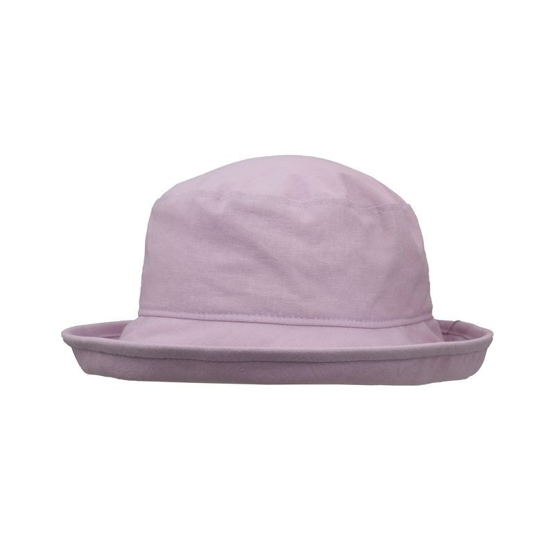 clothesline linen slouch-UPF50 sun protection hat-made in canada by puffin gear-crocus colour