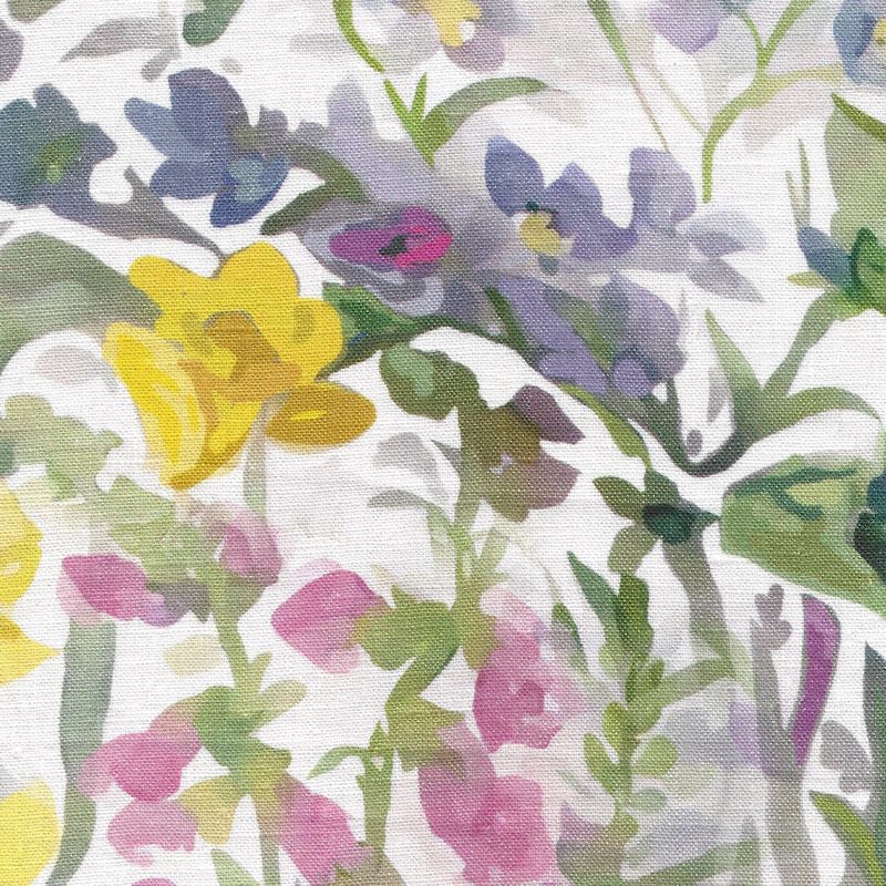 Pastel floral printed linen for puffin gear sun protection hats