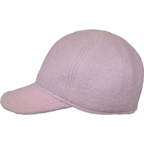 Boiled Wool Warm Ballcap-Made in Canada by Puffin Gear -Crab Apple