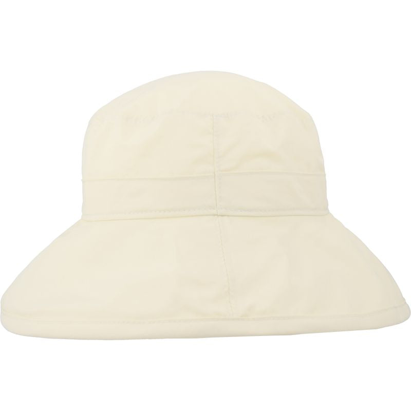 Puffin Gear Solar Nylon Wide Brim Afternoon Hat with UPFF50 Sun Protection-made in Canada-Vanilla