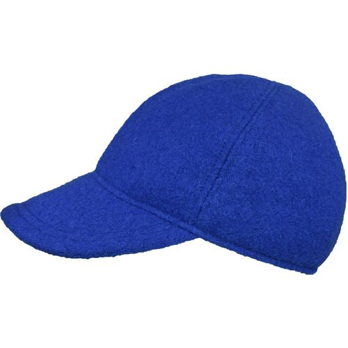 Boiled Wool Warm Ballcap-Made in Canada by Puffin Gear - Royal