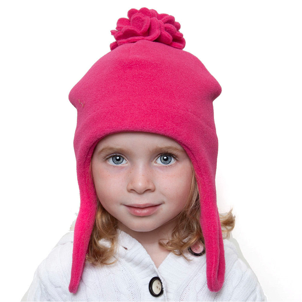 Puffin Gear Polartec Classic 200 Fleece Blossom Child Hat-Made in Canada