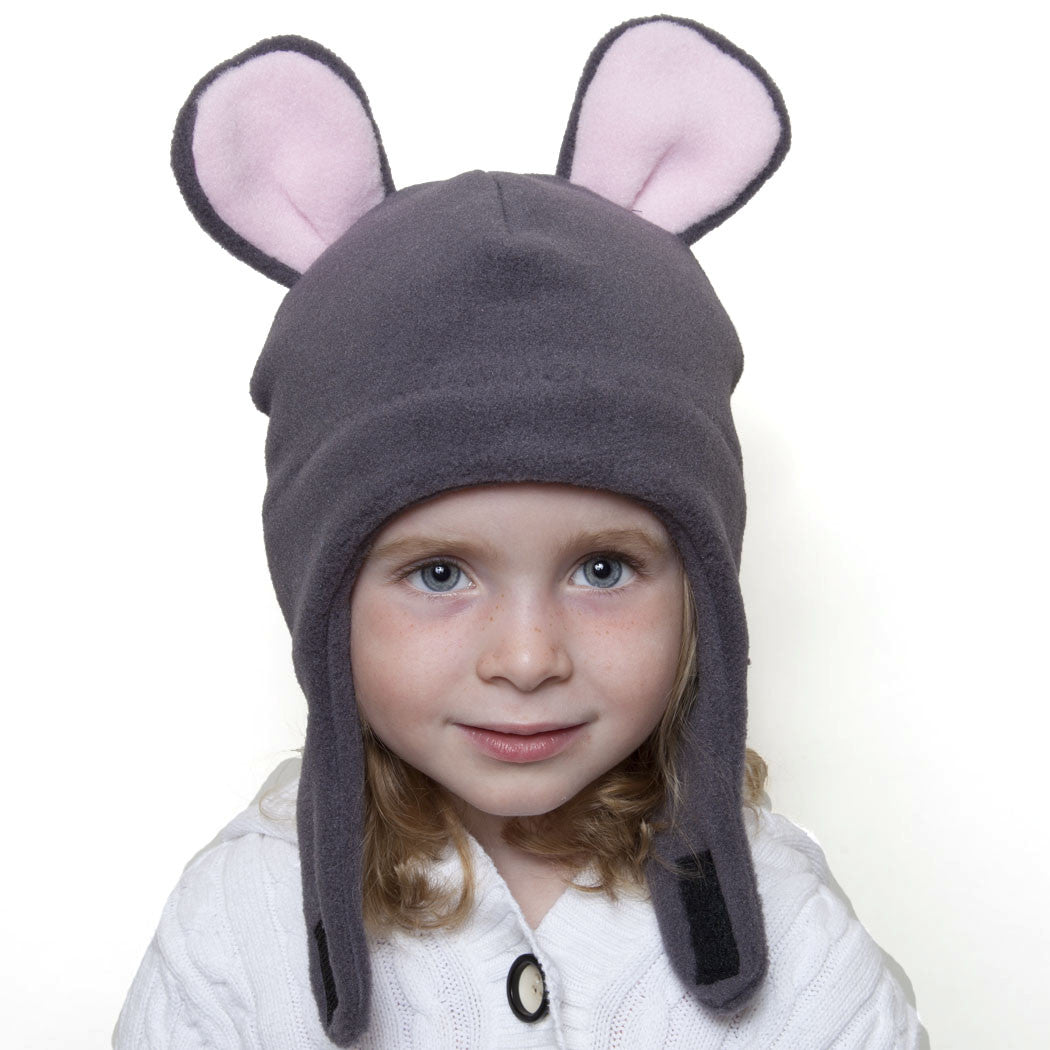 Puffin Gear Polartec® Classic 200 Fleece Child Mouse Hat-Made in Canada