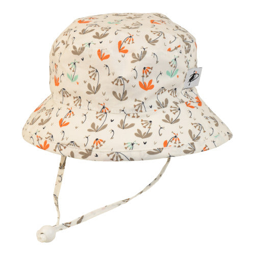 Puffin Gear UPF50 Sun Protection Kids Sun hat-camp hat-organic cotton-cowslip
