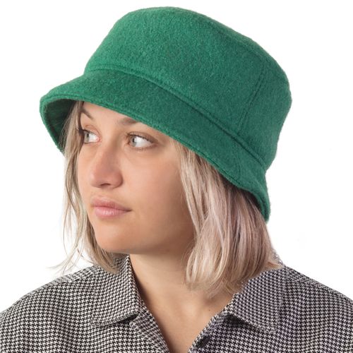 Puffin Gear Tilburg Boiled Wool Bucket Hat-Made in Canada-Kelly Green