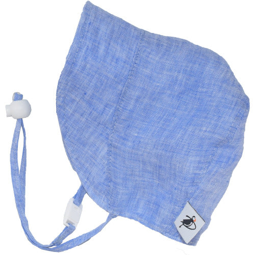 Linen Bonnet - Navy Linen Bonnet - Navy