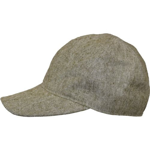Linen-blend, Chambray Canvas Ball Cap-Rated UPF50+ Sun Protection-Made in  Canada by Puffin Gear-Olive