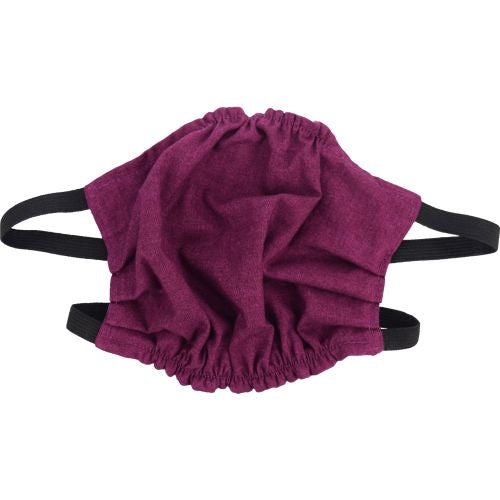 Puffin Gear Child 3 Layer Reusable Washable Mask with Spunbond Polypropylene Non Woven Filter Layer-Made in Canada-Fuchsia