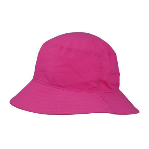 Solar Nylon Crusher Hat Rated UPF50+ Sun Protection-Blocks 98% Harmful UVA and UVB radiation.  Quick Dry-Great for hiking, days at beach or  travelling-Made in Canada by Puffin Gear-Azalea