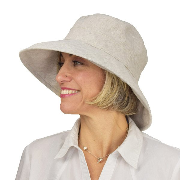 Puffin Gear Hemp Canvas Garden Hat-UPF50 Sun Protection Hat-Made in Canada