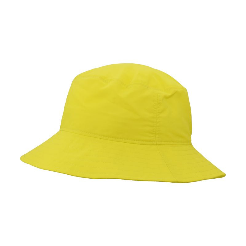 Solar Nylon Crusher Hat Rated UPF50+ Sun Protection-Blocks 98% Harmful UVA and UVB radiation.  Quick Dry-Great for hiking, days at beach or  travelling-Made in Canada by Puffin Gear-Sunshine Yellow