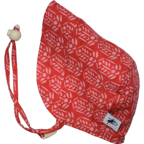 Fall Infant and Toddler Bonnet | Warm Bonnet | Flannel Lining - Puffin Gear